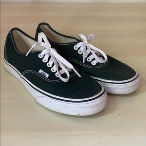 Emerald Green Vans Authenics
